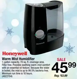 Ace Hardware Warm Mist Humidifier offer