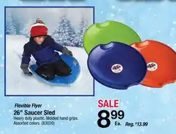 Ace Hardware Flexible Flyer 26 Saucer Sled offer