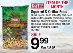 Ace Hardware Squirrel & Critter Food offer