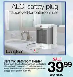 Ace Hardware Ceramic Bathroom Heater offer