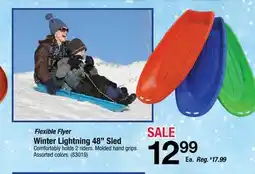 Ace Hardware Flexible Flyer Winter Lightning 48 Sled offer