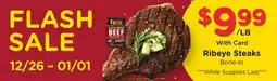Mariano's Ribeye Steaks offer