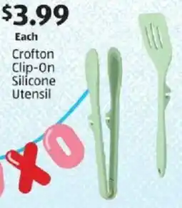 Aldi Crofton Clip-On Silicone Utensil offer