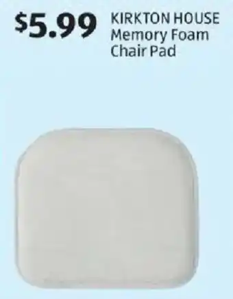 Kirkton house memory foam chair pad