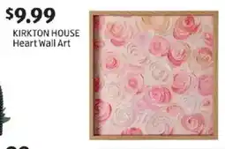 Aldi KIRKTON HOUSE Heart Wall Art offer