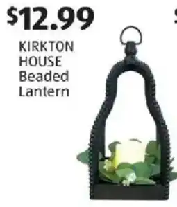 Aldi KIRKTON HOUSE Beaded Lantern offer