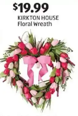 Aldi KIRKTON HOUSE Floral Wreath offer