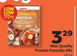 Weis Markets Weis Quality Protein Pancake Mix offer
