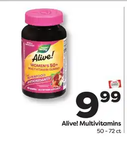 Weis Markets Alive! Multivitamins offer