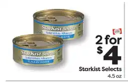 Weis Markets Starkist Selects offer