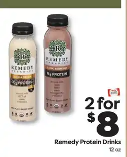 Weis Markets Remedy Protein Drinks offer