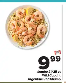 Weis Markets Jumbo 21/25 ct Wild Caught Argentine Red Shrimp offer