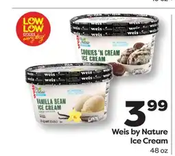 Weis Markets Weis by Nature Ice Cream offer