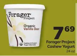 Weis Markets Forager Project Cashew Yogurt offer