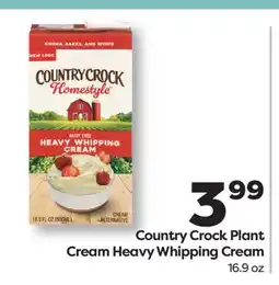 Weis Markets Country Crock Plant Cream Heavy offer
