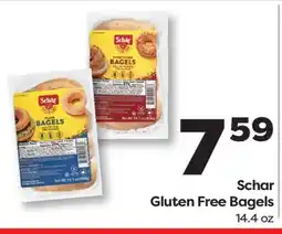 Weis Markets Schar Gluten Free Bagels offer