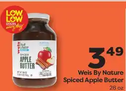 Weis Markets Weis By Nature Spiced Apple Butter offer