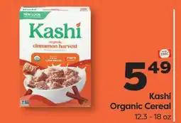 Weis Markets Kashi Organic Cereal offer