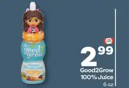 Weis Markets Good2Grow 100% Juice offer
