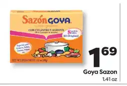 Weis Markets Goya Sazon offer