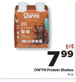 Weis Markets OWYN Protein Shakes offer