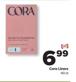 Weis Markets Cora Liners offer