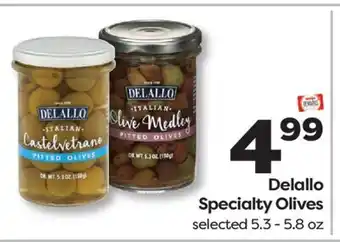 Weis Markets Delallo Specialty Olives offer