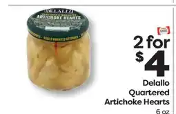 Weis Markets Delallo Quartered Artichoke Hearts offer