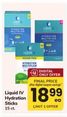 ACME Liquid IV Hydration Sticks offer