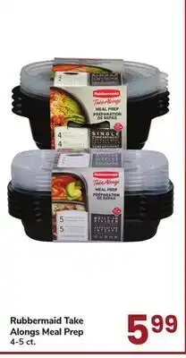 ACME Rubbermaid Take Alongs Meal Prep offer