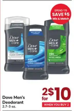 ACME Dove Men's Deodorant offer
