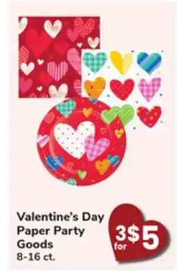 ACME Valentine's Day Paper Party Goods offer