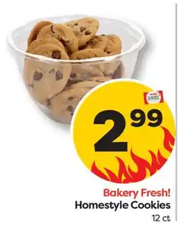 Weis Markets Homestyle Cookies offer