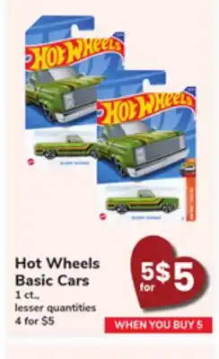 ACME Hot Wheels Basic Cars offer