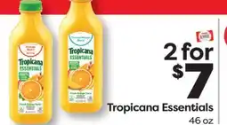 Weis Markets Tropicana Essentials offer
