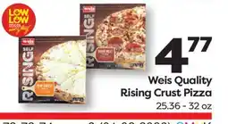 Weis Markets Weis Quality Rising Crust Pizza offer