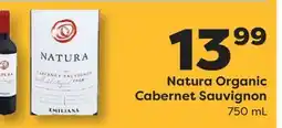 Weis Markets Natura Organic Cabernet Sauvignon offer