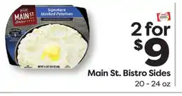 Weis Markets Main St. Bistro Sides offer
