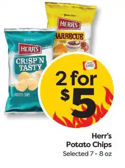 Weis Markets Herr's Potato Chips offer