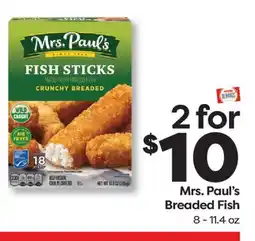 Weis Markets Mrs. Paul's Breaded Fish offer