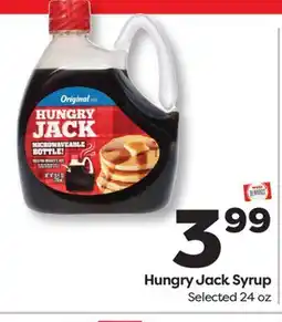Weis Markets Hungry Jack Syrup offer