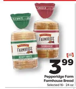 Weis Markets Pepperidge Farm Farmhouse Bread offer