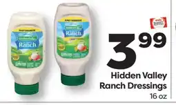 Weis Markets Hidden Valley Ranch Dressings offer