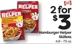 Weis Markets Hamburger Helper Skillets offer