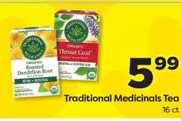 Weis Markets Traditional Medicinals Tea offer