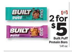Weis Markets Built Puff Protein Bars offer