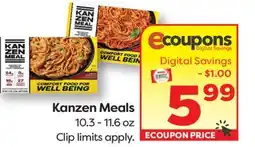 Weis Markets Kanzen Meals offer