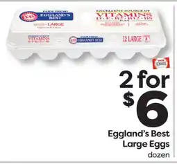 Weis Markets Eggland's Best Large Eggs offer