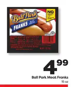 Weis Markets Ball Park Meat Franks offer