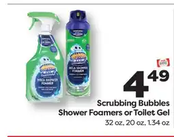 Weis Markets Scrubbing Bubbles Shower Foamers or Toilet Gel offer